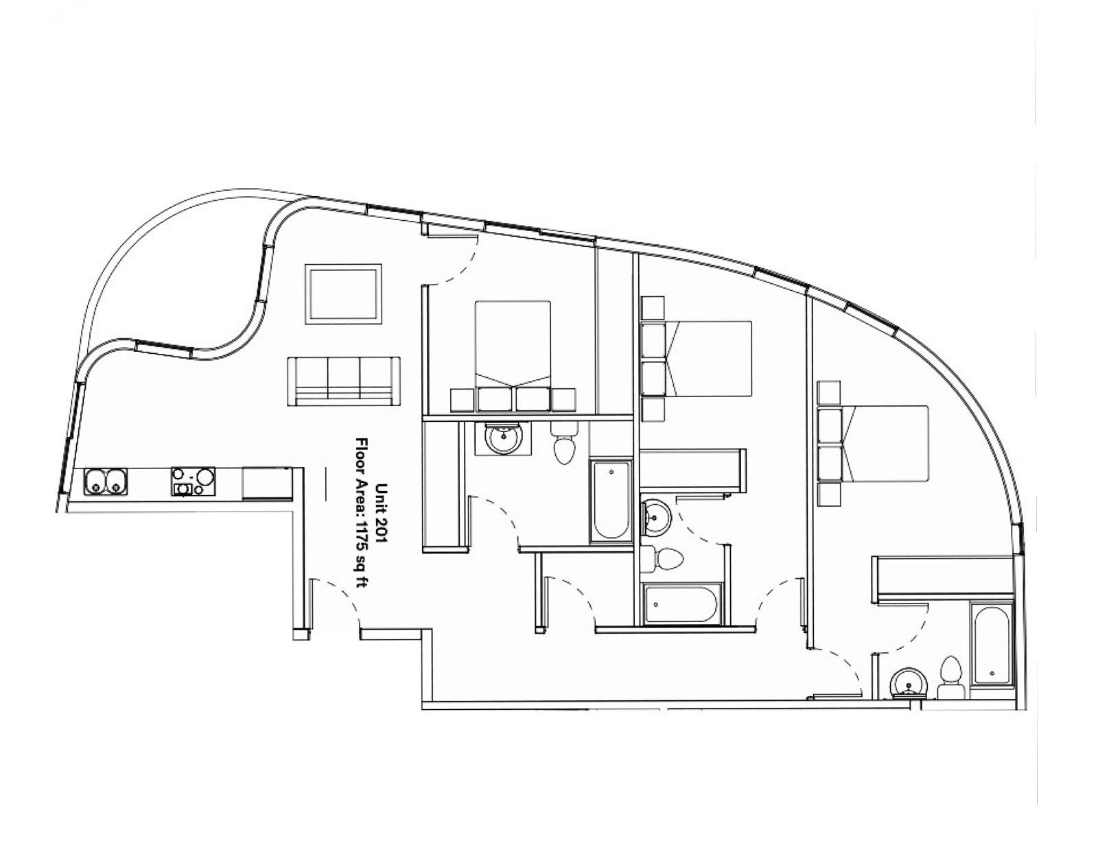 Three Bedroom at 27th Street West Adams